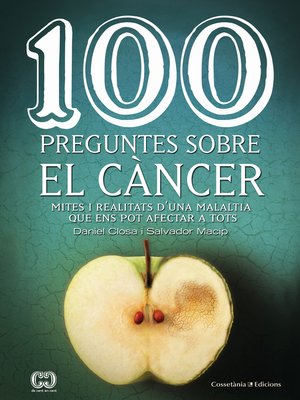 cover image of 100 preguntes sobre el càncer